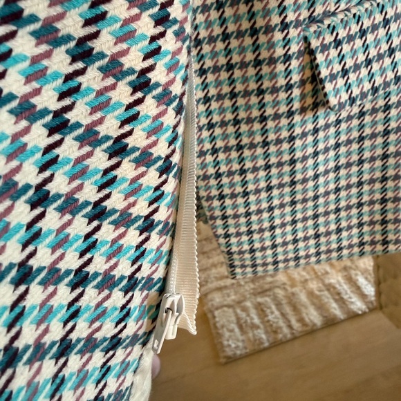 Veronica Beard Farley Dickey Houndstooth Plaid Jacket Blazer size 6 - Picture 8 of 11